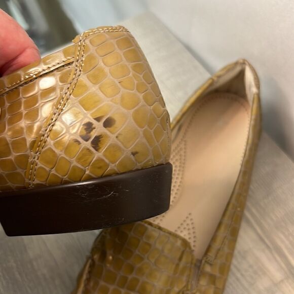 SAS simplify Everyday loafer tan Croc Embossed. 11M - Picture 7 of 10
